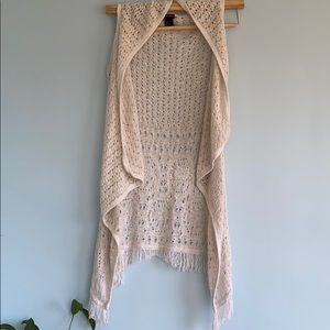 Crochet Cocoon Vest